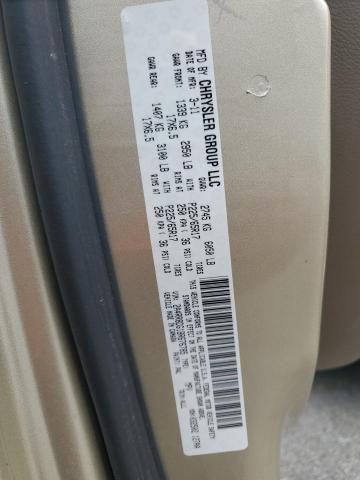 2A4RR8DG1BR676785 - 2011 CHRYSLER TOWN & COU TOURING L GOLD photo 13