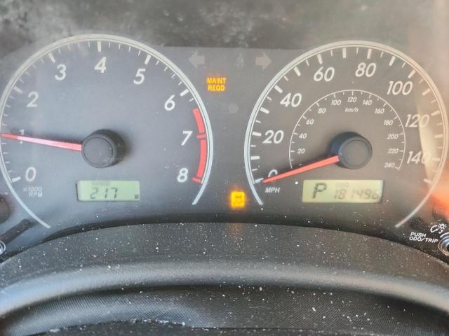 JTDBU4EE8B9139686 - 2011 TOYOTA COROLLA BASE Gris photo 9