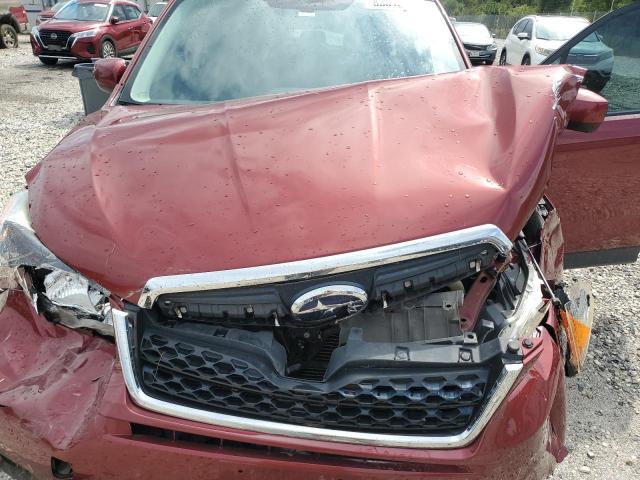 JF2SJADC5GH497012 - 2016 SUBARU FORESTER 2.5I PREMIUM Czerwony zdjęcie 12