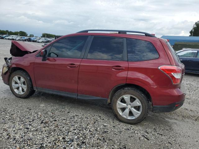 JF2SJADC5GH497012 - 2016 SUBARU FORESTER 2.5I PREMIUM Czerwony zdjęcie 2