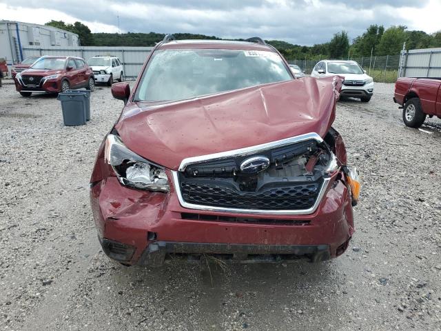 JF2SJADC5GH497012 - 2016 SUBARU FORESTER 2.5I PREMIUM Czerwony zdjęcie 5