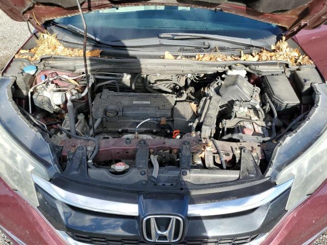 5J6RM4H59GL002917 - 2016 HONDA CR-V EX RED photo 12