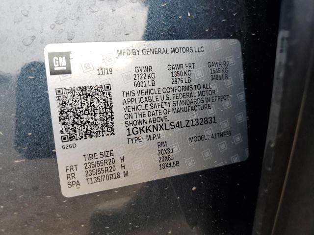 1GKKNXLS4LZ132831 - 2020 GMC ACADIA DENALI 蓝色 照片 13