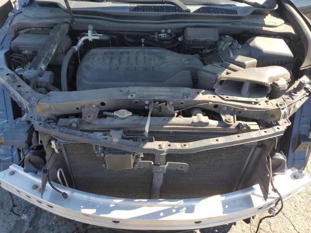 5FRYD4H8XEB034155 - 2014 ACURA MDX ADVANCE GRAY photo 12