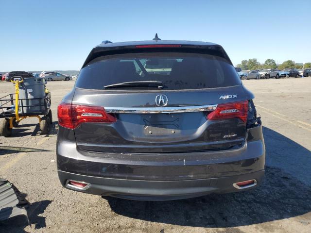 5FRYD4H8XEB034155 - 2014 ACURA MDX ADVANCE GRAY photo 6