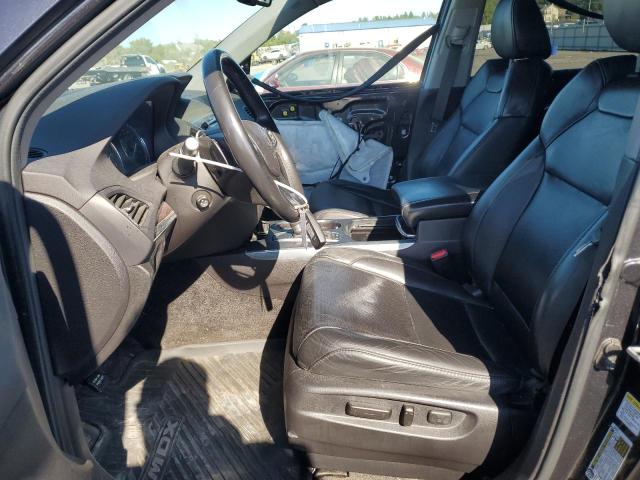 5FRYD4H8XEB034155 - 2014 ACURA MDX ADVANCE GRAY photo 7