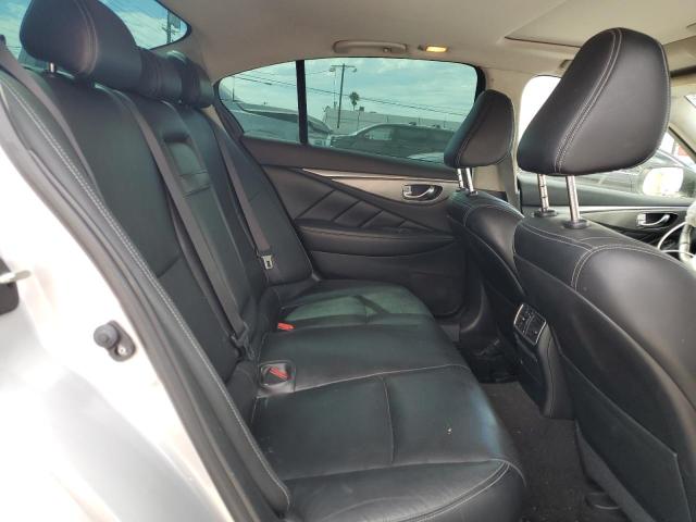 JN1BV7AP0FM338243 - 2015 INFINITI Q50 BASE ვერცხლისფერი ფოტო 10