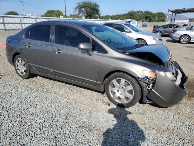 JHMFA16568S001300 - 2008 HONDA CIVIC LX GRAY photo 4