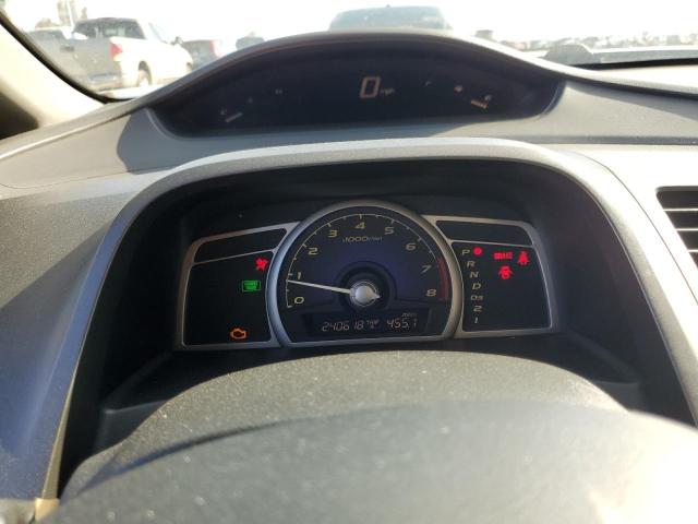 JHMFA16568S001300 - 2008 HONDA CIVIC LX GRAY photo 9