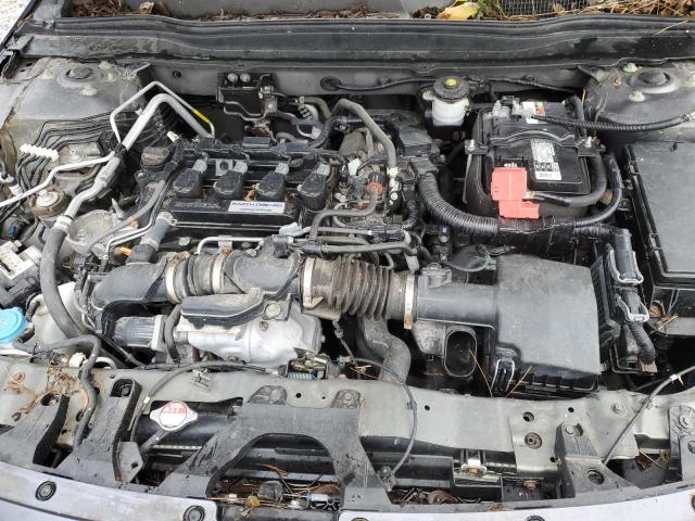 1HGCV1F50JA160027 - 2018 HONDA ACCORD EXL SILVER photo 11