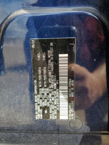 JTLZE4FE0EJ058974 - 2014 TOYOTA SCION XB BLUE photo 12