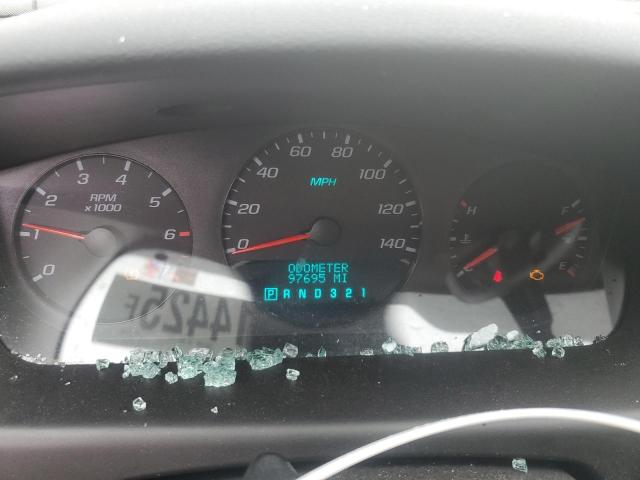 2G1WS553989178293 - 2008 CHEVROLET IMPALA POLICE ვერცხლისფერი ფოტო 9