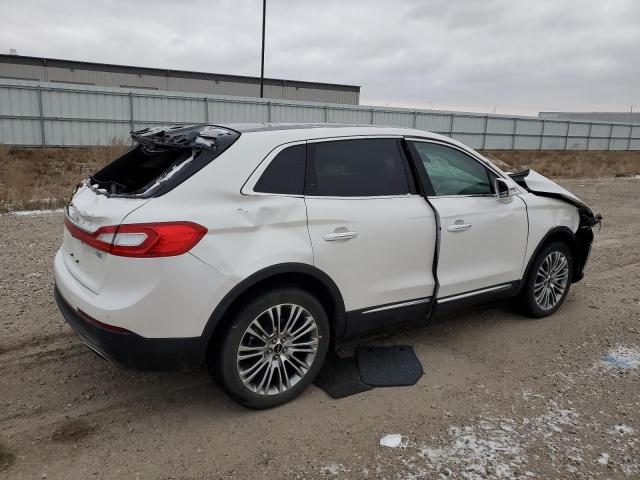 2LMPJ8LR9JBL30305 - 2018 LINCOLN MKX RESERVE Սպիտակ լուսանկար 3
