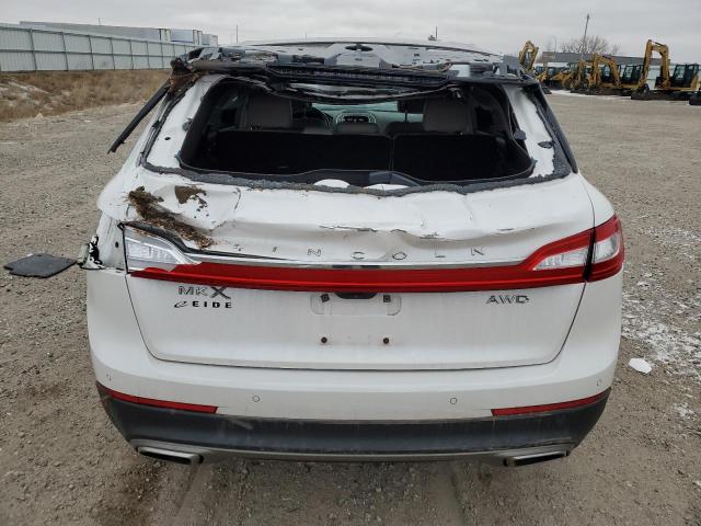 2LMPJ8LR9JBL30305 - 2018 LINCOLN MKX RESERVE Սպիտակ լուսանկար 6