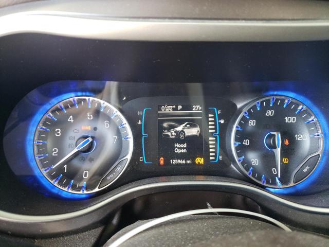 2C4RC1BG6HR741205 - 2017 CHRYSLER PACIFICA TOURING L შავი ფოტო 9