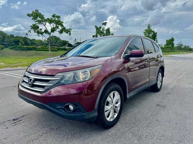 5J6RM4H5XDL027563 - 2013 HONDA CR-V EX RED photo 2