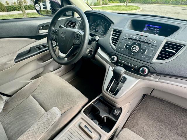 5J6RM4H5XDL027563 - 2013 HONDA CR-V EX RED photo 9