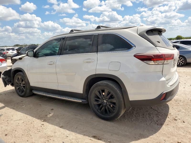 5TDKZRFH9KS354552 - 2019 TOYOTA HIGHLANDER SE Biały zdjęcie 2