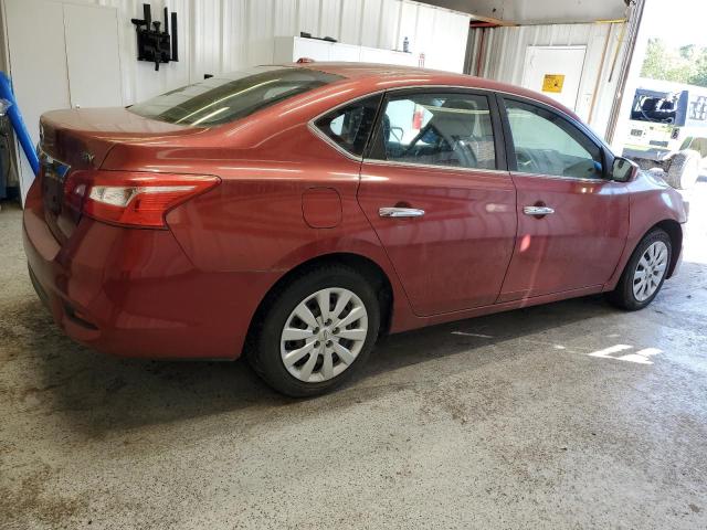 3N1AB7AP8GY336789 - 2016 NISSAN SENTRA S RED photo 3