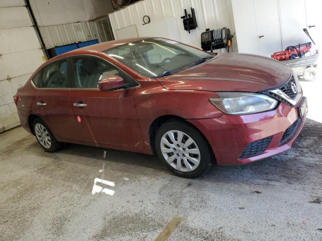 3N1AB7AP8GY336789 - 2016 NISSAN SENTRA S RED photo 4