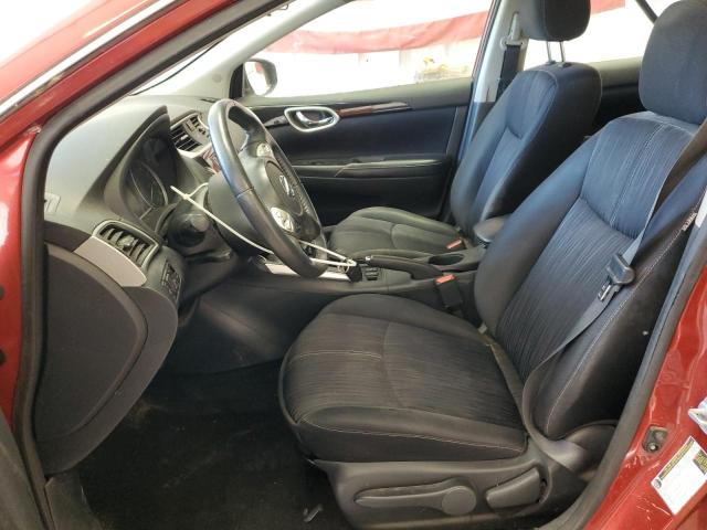3N1AB7AP8GY336789 - 2016 NISSAN SENTRA S RED photo 7