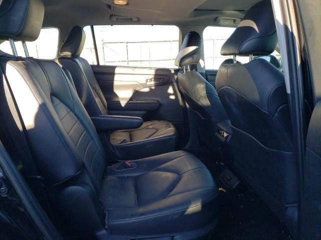 5TDGZRBH9MS141826 - 2021 TOYOTA HIGHLANDER XLE BLACK photo 11