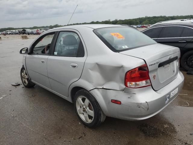 KL1TG56606B652011 - 2006 CHEVROLET AVEO LT Күміс фото 2