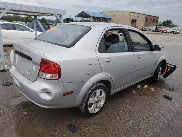 KL1TG56606B652011 - 2006 CHEVROLET AVEO LT Күміс фото 3