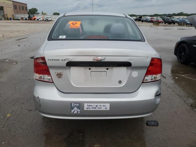 KL1TG56606B652011 - 2006 CHEVROLET AVEO LT Күміс фото 6