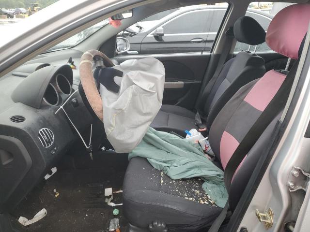 KL1TG56606B652011 - 2006 CHEVROLET AVEO LT Күміс фото 7