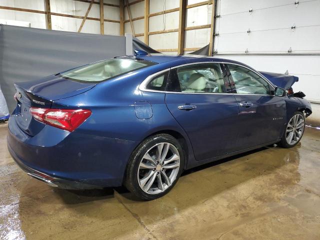 1G1ZE5SX9NF109585 - 2022 CHEVROLET MALIBU PREMIER ლურჯი ფოტო 3