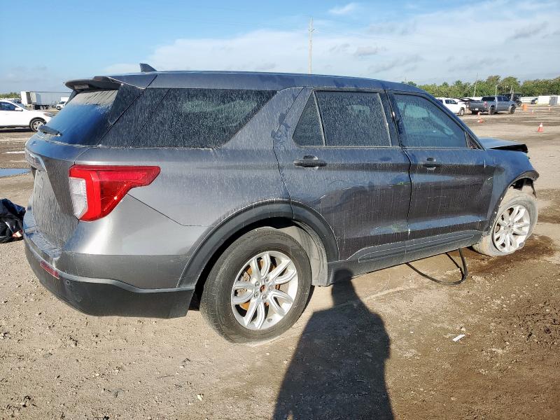 1FMSK7BH1MGA81520 - 2021 FORD EXPLORER ნაცრისფერი ფოტო 3