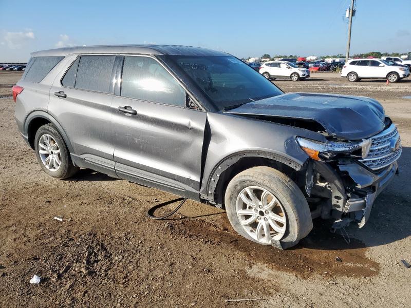 1FMSK7BH1MGA81520 - 2021 FORD EXPLORER ნაცრისფერი ფოტო 4