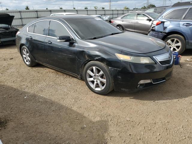 19UUA8F27CA017710 - 2012 ACURA TL BLACK photo 4