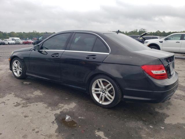 WDDGF8BB0CF910510 - 2012 MERCEDES-BENZ C 300 4MATIC BLACK photo 2
