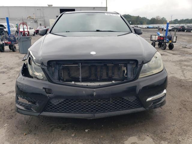 WDDGF8BB0CF910510 - 2012 MERCEDES-BENZ C 300 4MATIC BLACK photo 5