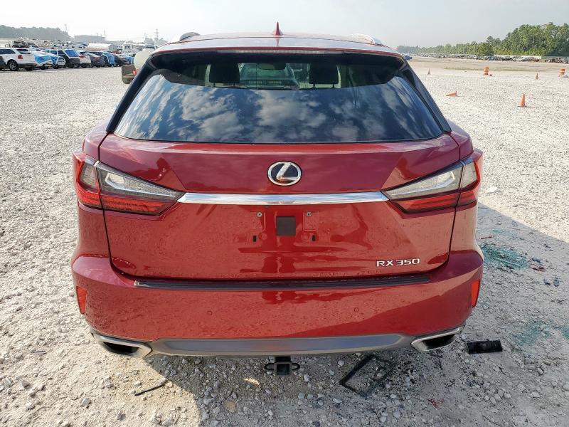 2T2ZZMCA4HC085172 - 2017 LEXUS RX 350 BASE წითელი ფოტო 6