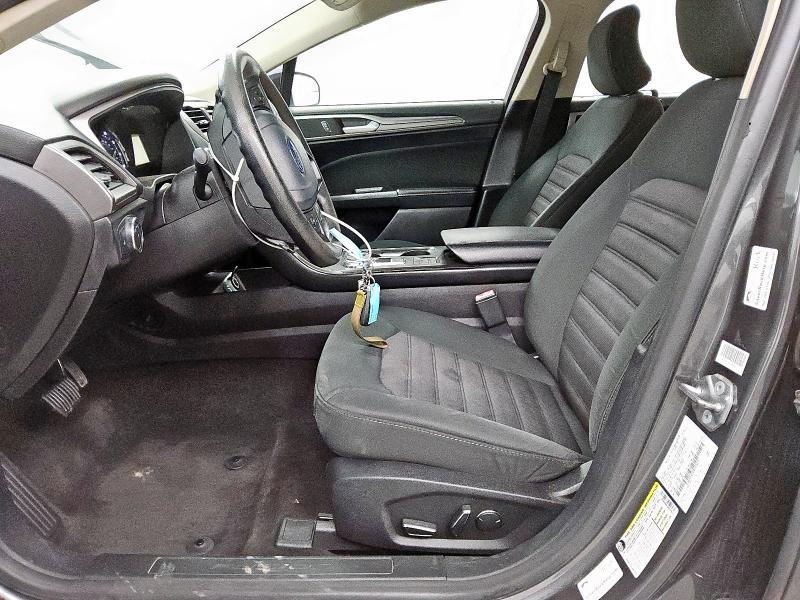 3FA6P0HD3JR203615 - 2018 FORD FUSION SE ნაცრისფერი ფოტო 7