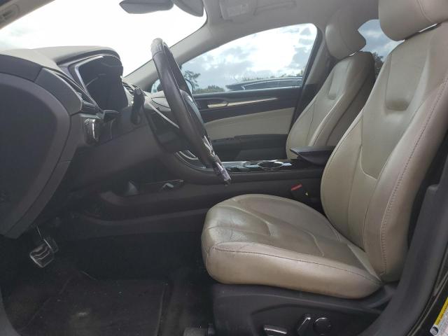 3FA6P0K92GR191857 - 2016 FORD FUSION TITANIUM Սև լուսանկար 7