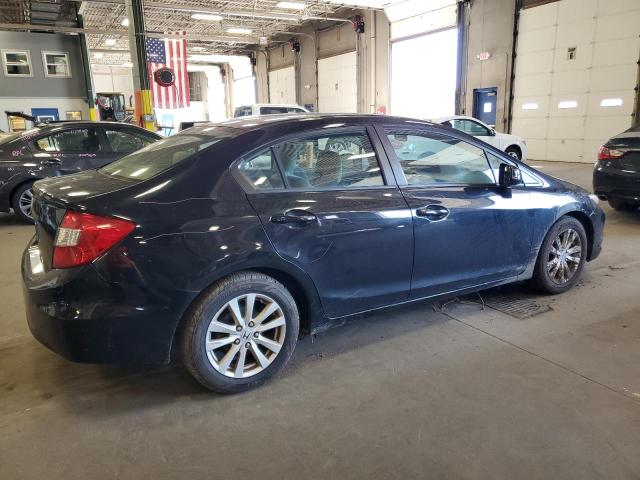 19XFB2F88CE090782 - 2012 HONDA CIVIC EX BLACK photo 3