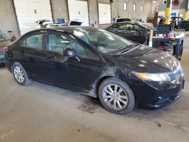 19XFB2F88CE090782 - 2012 HONDA CIVIC EX BLACK photo 4