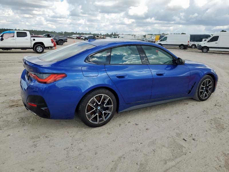 WBA63AW01RFS22827 - 2024 BMW M440I GRAN COUPE BLUE photo 3