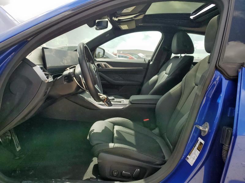 WBA63AW01RFS22827 - 2024 BMW M440I GRAN COUPE BLUE photo 7