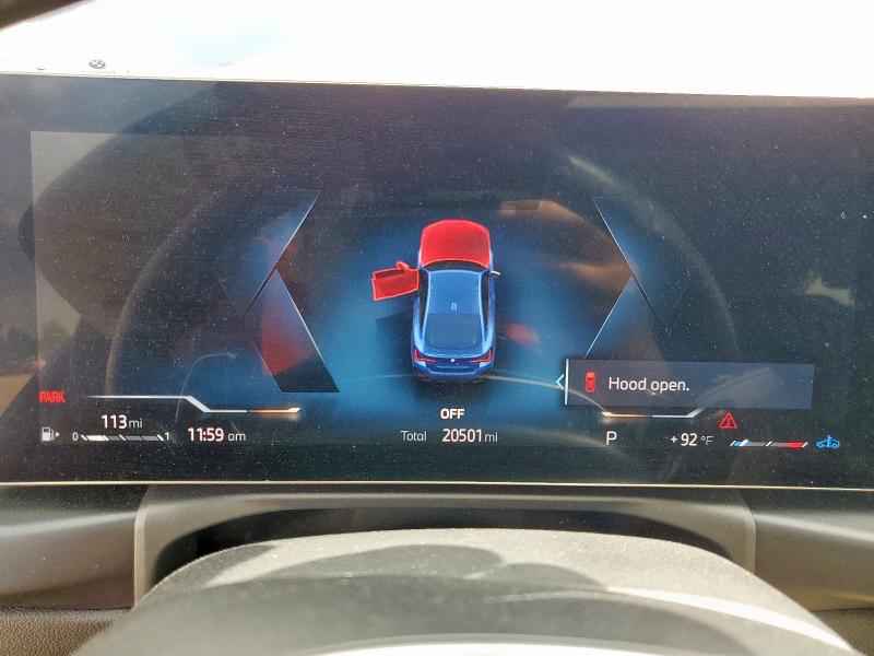 WBA63AW01RFS22827 - 2024 BMW M440I GRAN COUPE BLUE photo 9