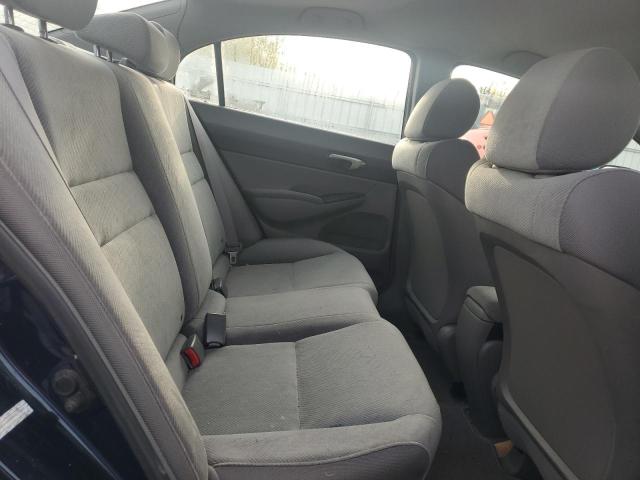 2HGFA16509H517003 - 2009 HONDA CIVIC LX BLUE photo 10
