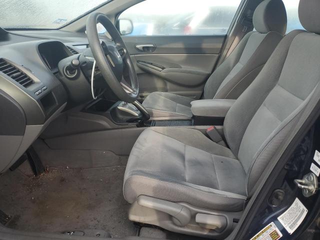 2HGFA16509H517003 - 2009 HONDA CIVIC LX BLUE photo 7