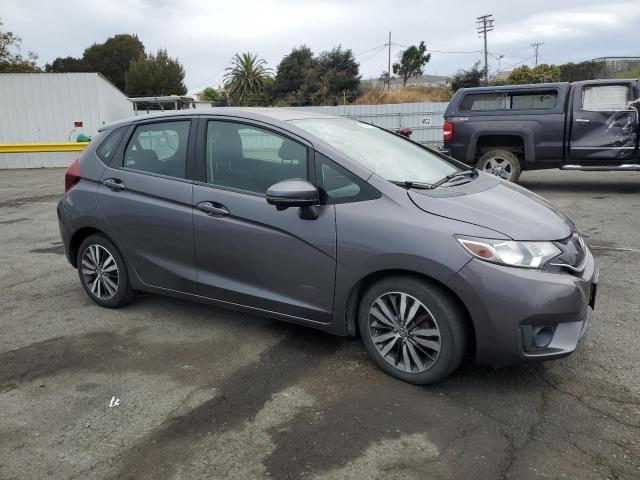 3HGGK5H87FM739471 - 2015 HONDA FIT EX ნაცრისფერი ფოტო 4