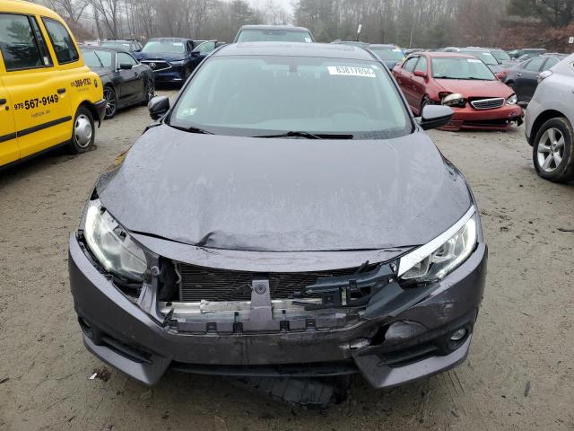 19XFC1F77GE219292 - 2016 HONDA CIVIC EXL ნაცრისფერი ფოტო 5