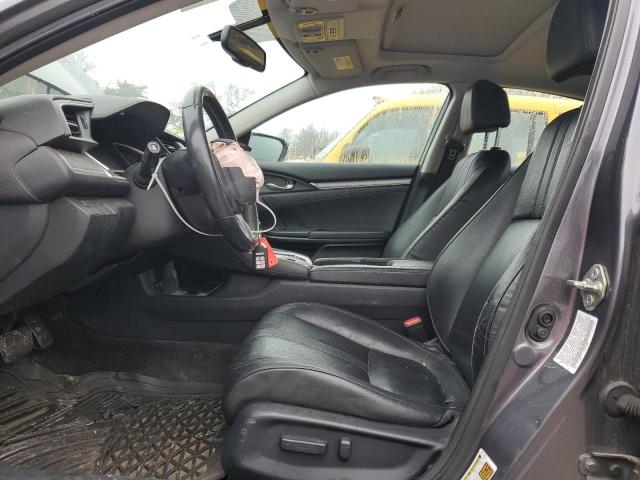 19XFC1F77GE219292 - 2016 HONDA CIVIC EXL ნაცრისფერი ფოტო 7