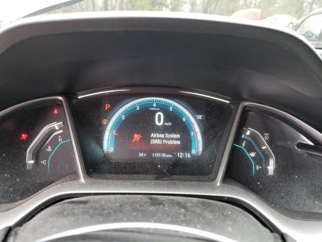 19XFC1F77GE219292 - 2016 HONDA CIVIC EXL ნაცრისფერი ფოტო 9